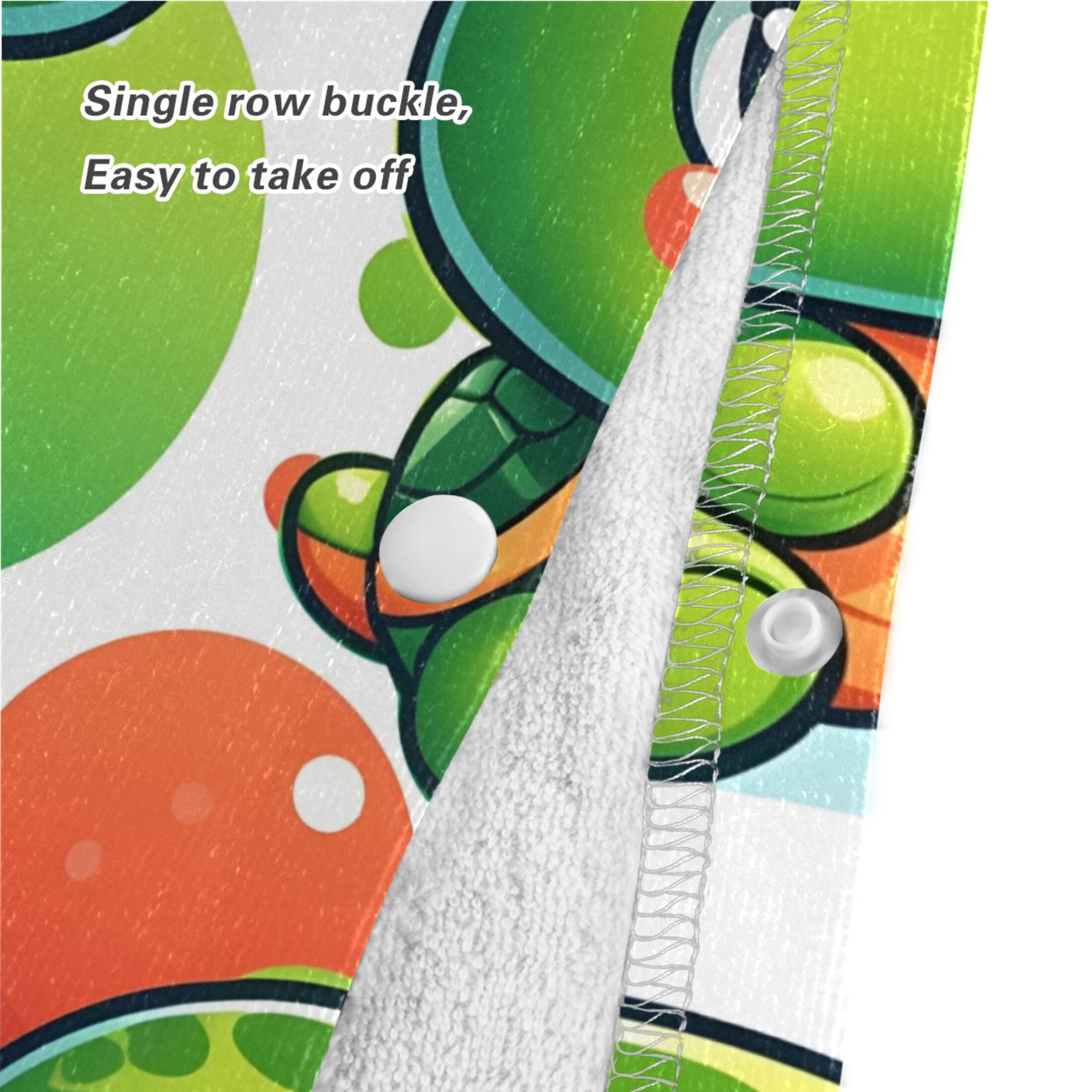 Kid Hooded Beach Towel Bath Poncho Towels Soft Absorbent Quick Dry for Boy Girl Baby Turtle and Ball S