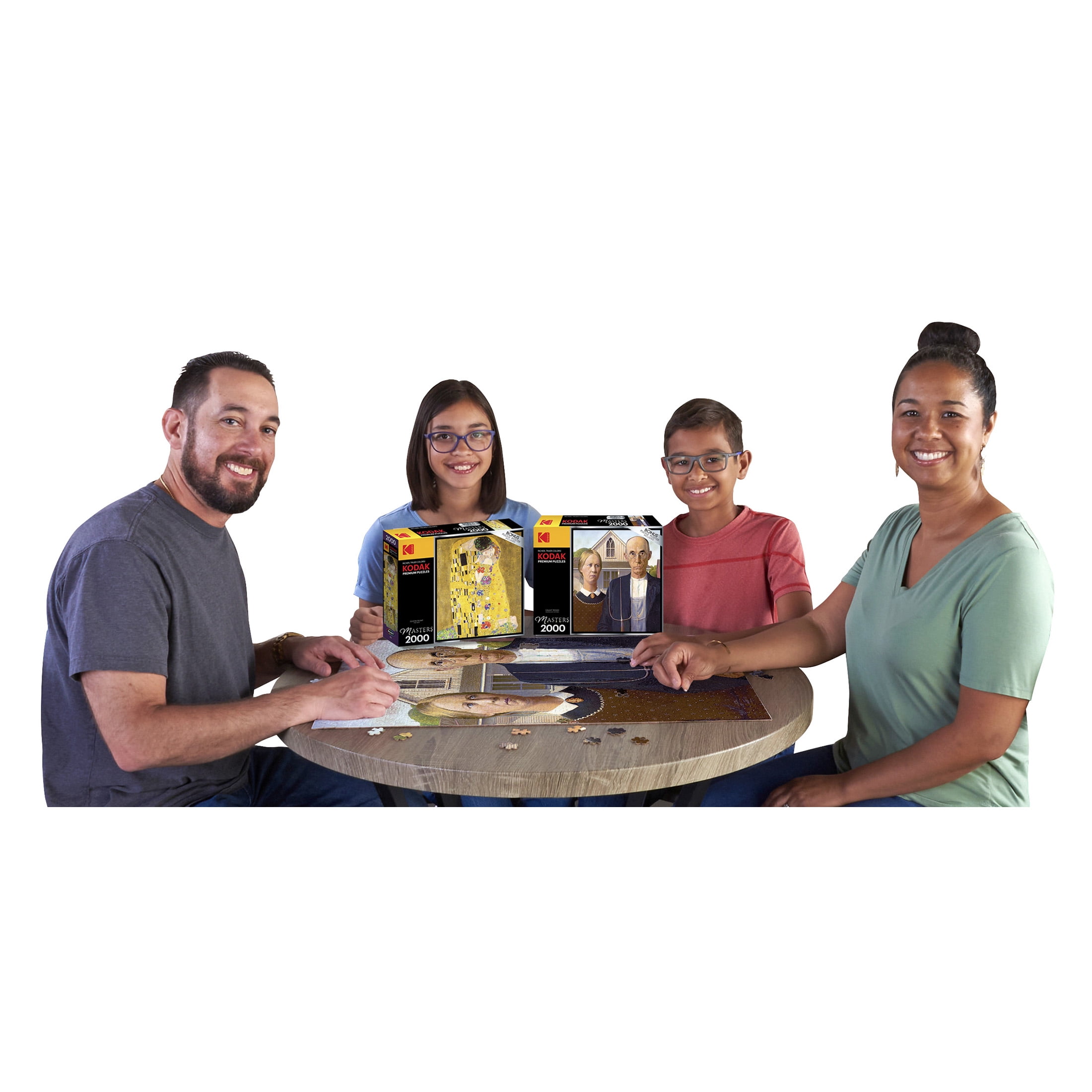 RoseArt Kodak Masters 2000-Piece American Gothic by Grant Wood Jigsaw Puzzle
