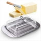 thumbnail image 4 of Mantequera de Acero Inoxidable con Tapa - Recipiente Sólido para Queso/Mantequilla - Caja para Guardar Mantequilla y Queso, 4 of 6