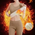 thumbnail image 2 of Mepaouo Women's Thermal Tank Top Fleece Lined Shirt Camisole Sleeveless Thermal Top Vest(Coffee,L), 2 of 6