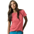 thumbnail image 1 of Hanes ComfortSoft T-Shirt à Col Ras du Cou en Jersey Coupe Décontractée pour Femmes, TG, 1 of 3