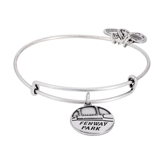Alex And Ani Fenway Park Charm Bangle Rafaelian Silver Finish AS13FWY01RS