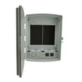 thumbnail image 2 of NavePoint 14x10x04 ABS Plastic Weatherproof Indoor/Outdoor IP55 NEMA 3 Enclosure, Hook & Loop Mounting, 120 VAC outlets, Gray, 2 of 6