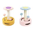 thumbnail image 4 of stanreset Pet Scratching Post Climbing Frame Pillar Interactive Toy Scratch Furniture Playing Scratcher Home Living Room Yellow Pink, 4 of 6