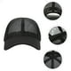 thumbnail image 3 of EeaseMX Gorra deportiva transpirable de verano, gorra de béisbol de malla, gorra de entrenamiento unisex (negra), 3 of 7