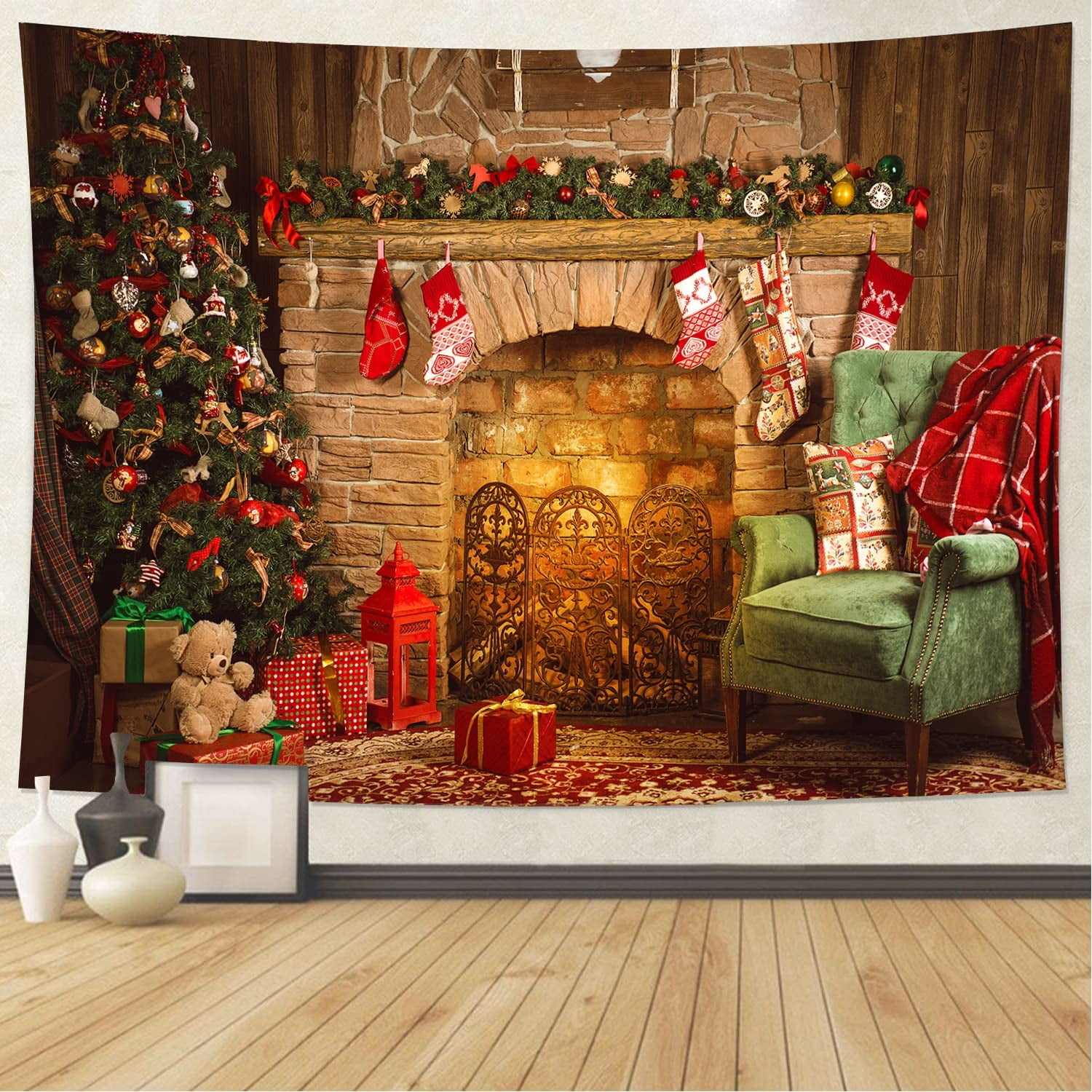 Christmas wall tapestry sale