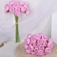 thumbnail image 4 of Simulated Peony Flowers Bouquet Real Touch No Withering 27 Heads Artificial Flowers DIY Arrangements, 4 of 7