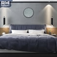 thumbnail image 4 of Reloj Análogo de Pared Innovador Diseño azul, 4 of 9