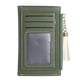 thumbnail image 1 of Sywqhk Cartera Sólida De Pu, Tarjetero, Minimonedero Con Múltiples Ranuras Y Borlas Para Mujer (Verde) Sywqhk Para estrenar, 1 of 8