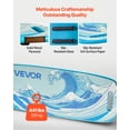 thumbnail image 4 of VEVOR Balance Board, Wobble Board Trainer for Adults, Premium Wooden Balance Training Equipment with Roller, Magnetic Stoppers, Storage Rack, for Core Workouts, Surf Trainer & Physical Therapy, Blue, 4 of 9