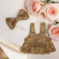 thumbnail image 4 of Vestido de princesa Treayes para muñecas, 17 cm, con lazo de terciopelo, 4 of 7