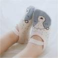 thumbnail image 6 of 6 Pairs Baby Toddler Anti Slip Non Skid Socks with Grip Infant Girls Slippers Cotton Crew Socks, 6 of 7