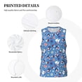 thumbnail image 3 of Pofeuu Colorful Sailing Ship Print Basketball Jersey, Shirts for Men Youth Basketball Jersey Crew Neck-Medium, 3 of 6
