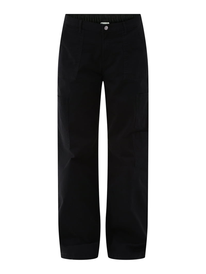 No Boundaries Wide Leg Cargo Pants, 31.5'' Inseam, Women's and