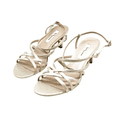 thumbnail image 7 of Nina Womens Neptune Leather Open Toe Strappy Sandals, 7 of 7