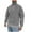 Gray, variant on lkfuzj Mens Quarter Zip Pullover Slim Fit Solid Color Knitted Shirts Tops Casual Mock Neck Long Sleeve Pullover Sweater - Dark Gray