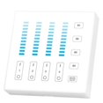 thumbnail image 1 of 4-Zone Smart Touch Panel Remote 2.4G RF Wireless Brightness Dimming LED Controller for LED Bulb LED Strip, 1 of 5