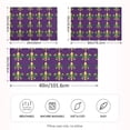 thumbnail image 2 of Yayeee Pillowcase King Size Set of 2 Satin Wrinkle Resistant Envelope Pillow Case, Gold and Green Floral Pattern, 2 of 8