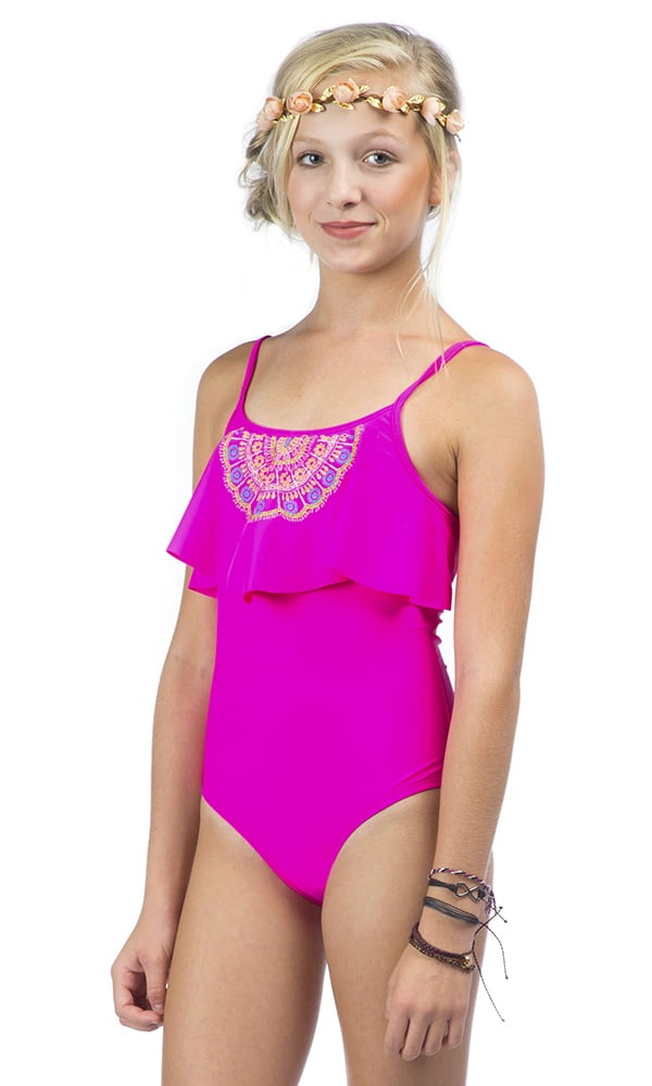 hobie girls bathing suits