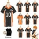 thumbnail image 2 of Disfraz de Anime Haikyuu Karasuno High School voleibol Club Hinata Syouyou Kageyama Tobio, uniforme deportivo, 2 of 4