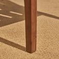 thumbnail image 4 of Fletcher Outdoor 7 Piece Acacia Wood Rectangular Dining Set, Dark Brown, 4 of 7