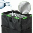 thumbnail image 3 of Auto Car Waterproof Trash Bag Litter Bin Can Garbage Waste Storage Organizer Box, 3 of 5