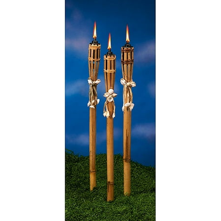 Bamboo And Seashell Torches