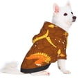 thumbnail image 2 of Balery Dinosaurs and Leaves Sudadera con Capucha para Perros Pequeños – Ropa para Mascotas, Disfraz para Perros y Gatos, Ideal para Fiestas y Cosplay-X-Small, 2 of 7