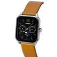 thumbnail image 2 of Casio Reloj Estándar Analógico con Fase Lunar, Correa de Cuero, Esfera Negra y Movimiento de Cuarzo MTP-M305L-1A para Hombre., 2 of 2