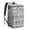 Boho Bohemia Geometric-2, variant on Travel Cooler Bag - Boho Bohemia Pioneer Flower Geometric Line Art Camping Beer Cooler Backpack with Bottle Opener- Waterproof Insulated Picnic Backpacks - Cooler Bag for Beach