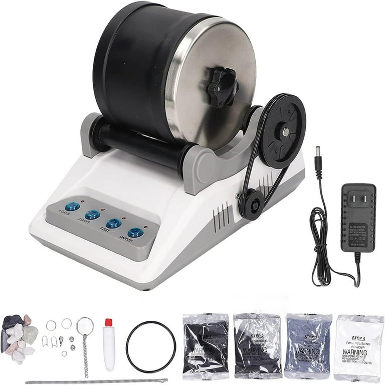 Rock Tumbler Kit for Kids and Adults, Auto Rock Polisher, Rocks