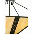 thumbnail image 7 of Meyda Tiffany 140660 Zandra 4 Light 43" Wide Semi-Flush Ceiling Fixture - Antique, 7 of 7