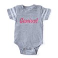 thumbnail image 1 of CafePress - Genius_Pink - Cute Infant Baby Football Bodysuit, 1 of 1