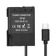 thumbnail image 3 of Andoer EN-EL14 Adaptador de acoplador USB-C de batería simulada Acoplador de batería simulada con ca Andoer  Adaptador, 3 of 4