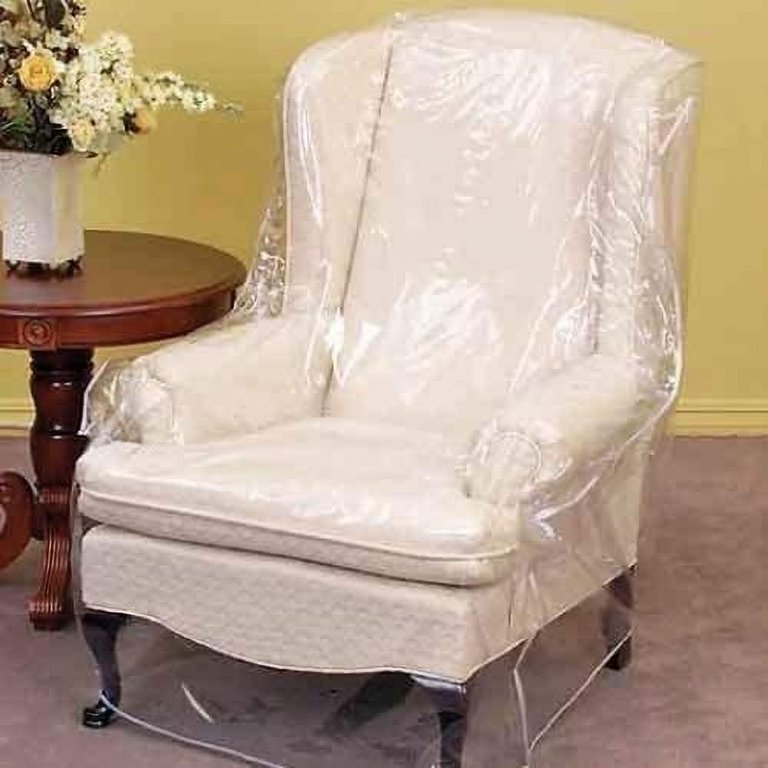 Clear vinyl 2024 chair covers