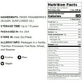 thumbnail image 3 of Dried Cranberries, 2.5 Pounds - Raw, Vegan, Kosher - by Food to Live, 3 of 7