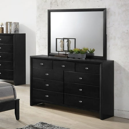 Roundhill Furniture Gloria 9 Drawer Dresser