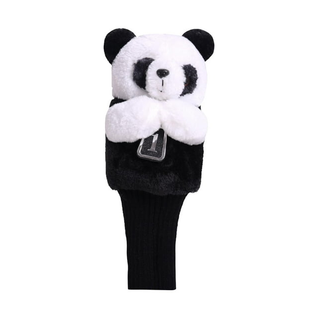 Cute Panda Golf Club Headcover Novelty Protective Head Equipment