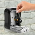 thumbnail image 4 of Key Lock Box 4 Digit Combination Key Storage Boxes Wallmounted Key Safe Box New S0Y6, 4 of 9