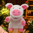 thumbnail image 5 of Pig Hand Puppet with Movable Mouth, Soft Fabric Interactive Role Play Toy for 3+ Years, Storytelling Companion, 5 of 9