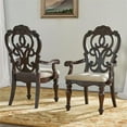 thumbnail image 2 of Steve Silver Co. Fauteuil Royale, Brun Pacane (Ensemble de 2), 2 of 9