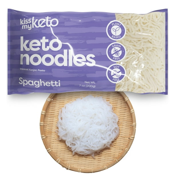 Kiss My Keto Pasta Noodles 6 Pack Spaghetti Style Low Carb Pasta Konjac Noodles Shirataki Keto Plant Based Gluten Free Noodles Walmart Com Kiss My Keto Pasta Noodles 6 Pack Spaghetti Style Low Carb Pasta Konjac Noodles Shirataki Keto Plant Based Gluten Free Noodles Walmart Com