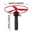 thumbnail image 3 of Outdoor Interactive Flying Saucer Toy with Pull String and 10cm Propeller for Games, 3 of 7