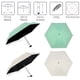 thumbnail image 4 of Cateissary Paraguas plegable portátil multifunción para cualquier clima, sombrillas plegables giratorias Paraguas de lluvia negro, 4 of 6