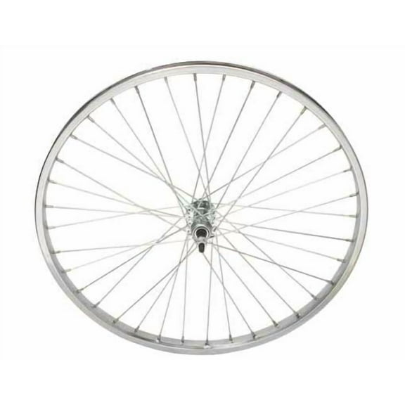 26" x 1.75" Steel Free Wheel 12G Chrome. Bicycle wheel, bike wheel, Lowrider bike wheel, lowrider bicycle wheel, chopper