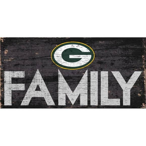 Adventure Furniture N0731-GBP Green Bay Packers Family Sign