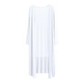 thumbnail image 2 of Yuwull Cotton Cardigans For Women Women Plus Size Long Open Front Drape Maxi Cardigan Lightweight Duster Long Sleeve Cardigan Fall, 2 of 6