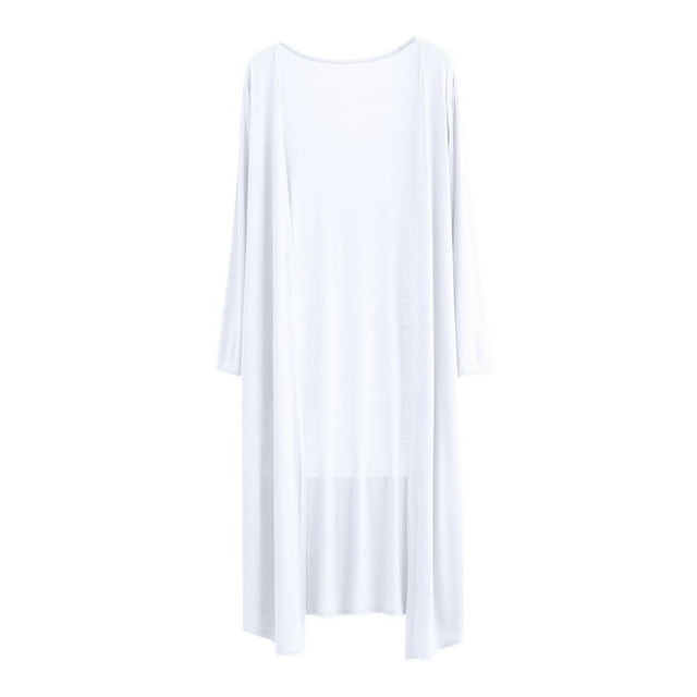 AherBiu Longs Cardigans pour Femmes Tendance Légers Manteau d'Automne Ouvert Décontracté Ample Confortable Cardigan