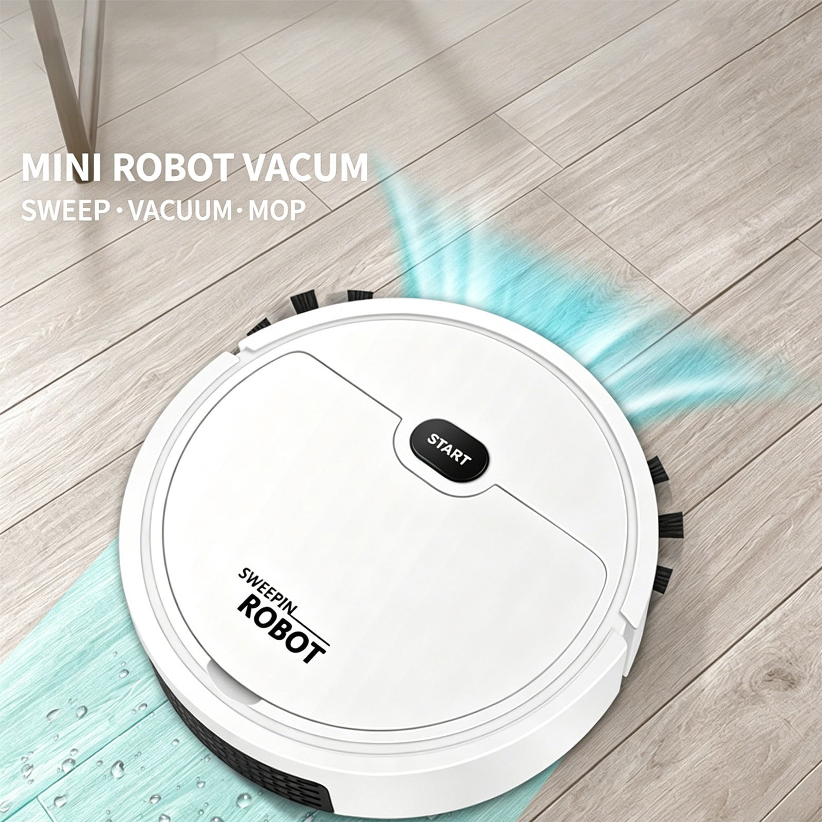 1pc Robot Vacuum Cleaner, Automatic Floor Sweeper – picture 6