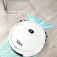 thumbnail image 5 of Robot Vacuum for Home, Compact Automatic Floor Cleaner with Powerful Suction, Low Noise Operation, Cleans Pet Hair, Dust & Crumbs on Hardwood, Tile and Low-Pile Rugs, 5 of 9